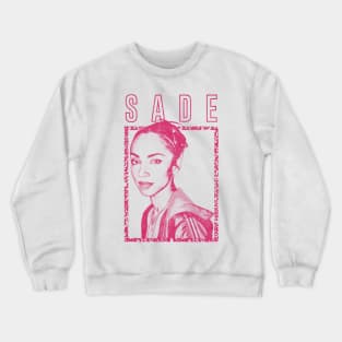 Sade Retro Style Original Fan Art Design Crewneck Sweatshirt